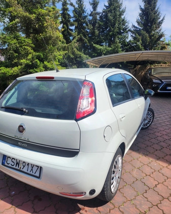 Fiat Punto Evo cena 13400 przebieg: 235000, rok produkcji 2012 z Częstochowa małe 232